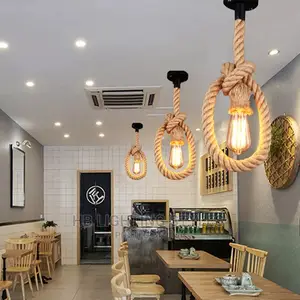 Creative Hemp Rope Light