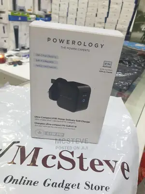 Powerology Ultra Compact 61W Fast Delivery USB C Charger