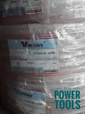 Clear Braided Pvc Hose 1/2"