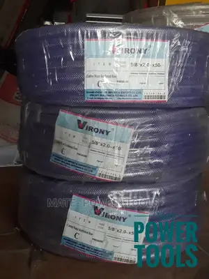 Clear Braided PVC Hose 5/8"