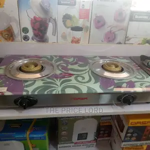 Qasa Glass Top Table Gas