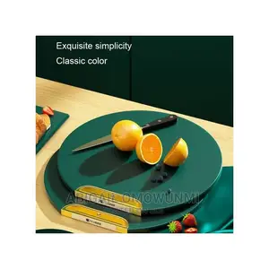 Mildew Proof Cutting Board Non-Slip Chopping Block Green