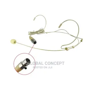 Headset Wireless Detachable Cable With 4 Pin Mic
