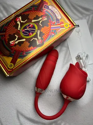 Original Tongue Licking Dildo Rose