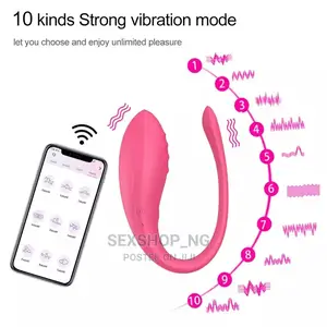 Phone App Controlled Rechargeable Wearable Vibrator Wireless