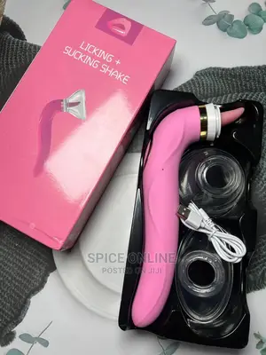 Original 3 in 1 Sucker Dildo and Licker Mindblowing Orgasm