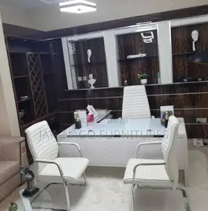 Executive Office Glass Top Table With Chairs