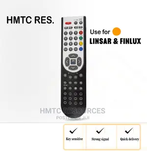 Replacement Remote Control for Linsar/ Finlux Led Television