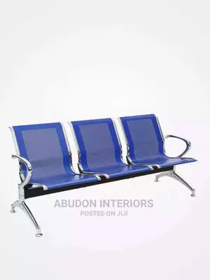 Blue 3 in 1 Airport Chair