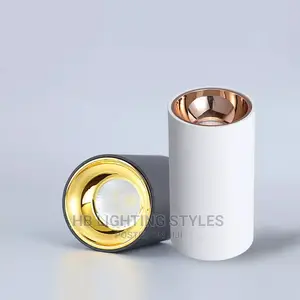 Cylinder Rose Gold LED Spotlight