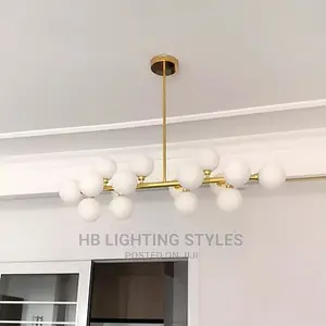 Home Decor Modern LED Glass Lampshade Suspension