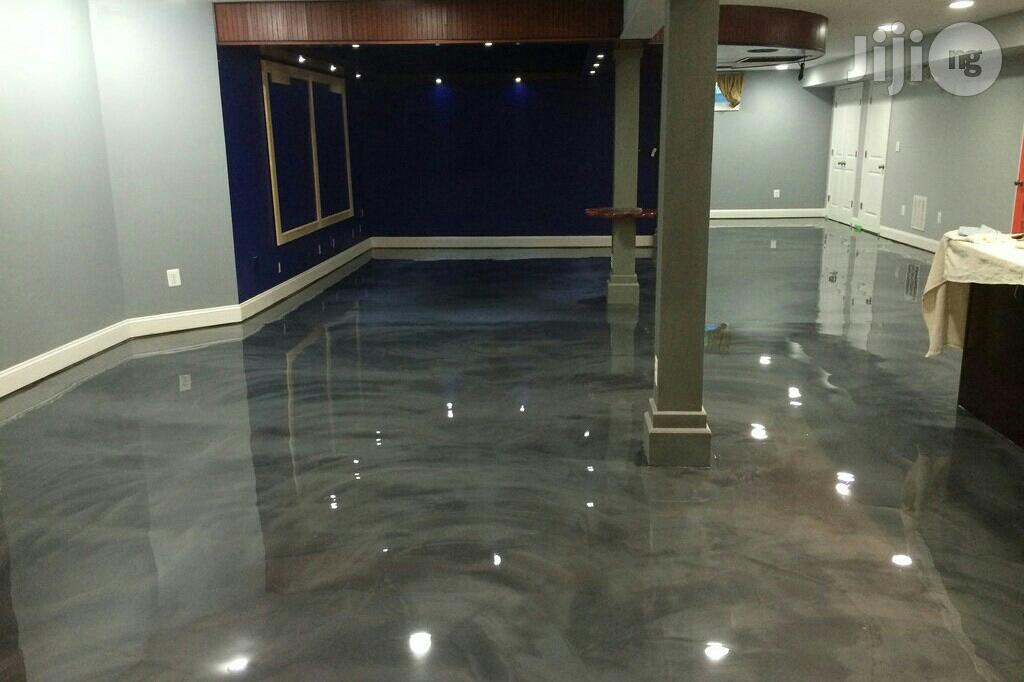 Original Expoxy Metallics Floor