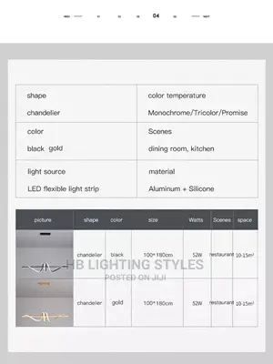 Modern Led Chandelier