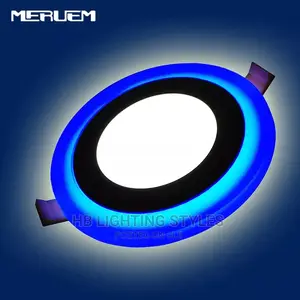 Double Color Round Led Panel Downlight