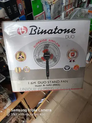 Binatone Standing Fan Binatone A-1692 - Black 16"