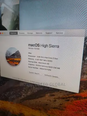 Desktop Computer Apple iMac 8GB Intel Core 2 Duo HDD+SSD 500GB