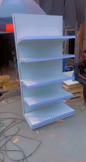 White Gondola Shelve