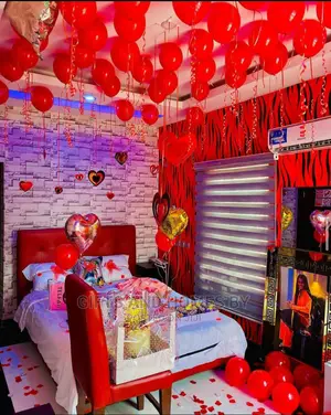 Proposal and Birthday Surprise Decor