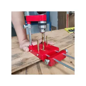 Aluminum Alloy Woodworking Drill Locators Template Tool