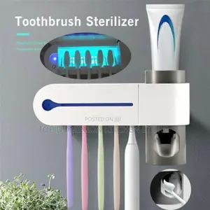 Antibacterial UV Automatic Toothpaste Dispenser Sterilize