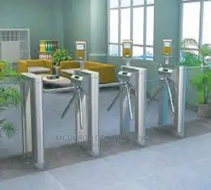 Waist Height TRIPOD Turnstile Gate With RFID (304 S/S)