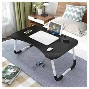 Multifunctional Foldable Laptop Table With Cup Holder