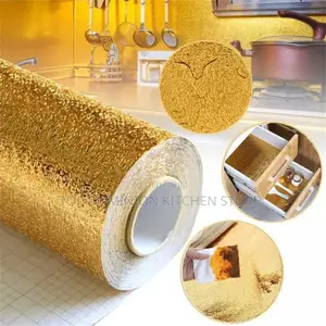 Golden Marble Wallpaper Stickers