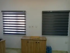 Gray Window Blinds