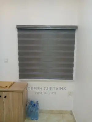 Gray Window Blinds
