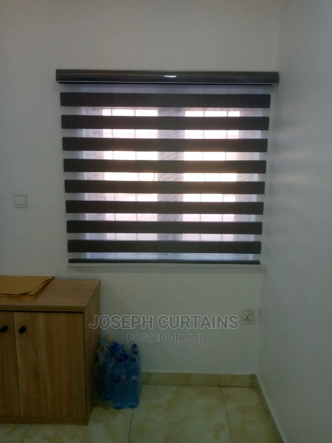 Gray Window Blinds