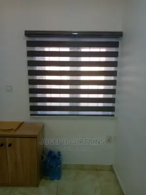 Gray Window Blinds