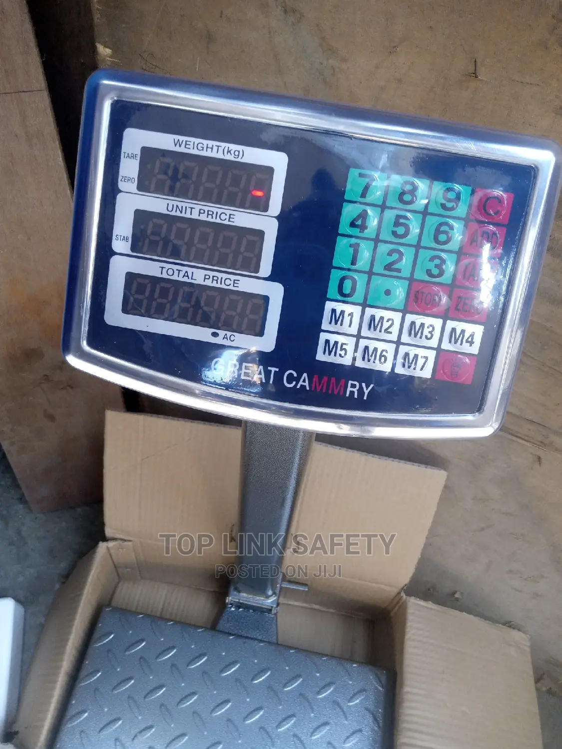 Digital Scale Platform.150kg Double Face.