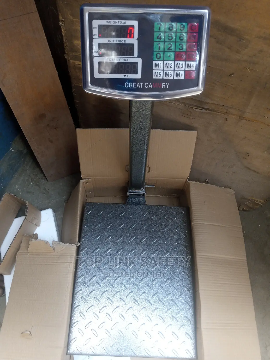 Digital Scale Platform.150kg Double Face.