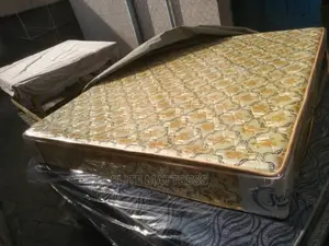6 by 6 Spring Mattress With Topa and Is Brand New