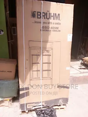 Bruhm Double Door 590l Giant Chiller/Showcase,Warranty Cover