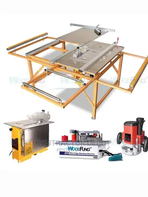 Small Folding Double Blade Panel Saw Portable Sliding Machin