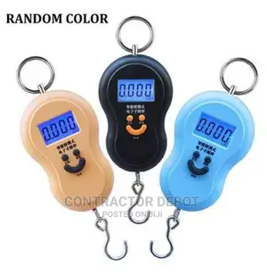 Plastic Smiley Portable Electronic Scale, Capacity: 50kg