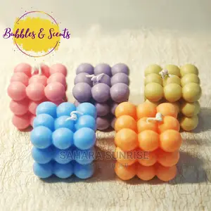 Scented Bubble Candles