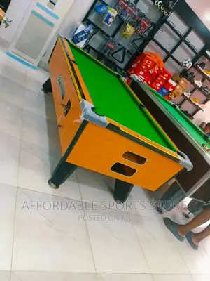 7ft Affordable Coin Snooker Table and Accessories