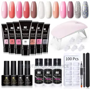23pc Polygel Nail Accessories Manicure Pedicure Acrylic Set