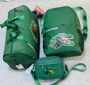 Lacoste 3 Set Backpack Duffle Bag Shiulder Bag