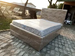 4.5 by 6 LEATHER QUALITY BEDFRAME