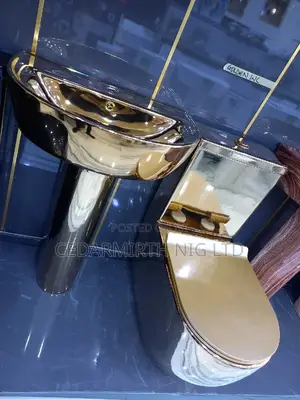 Gold Water Closet