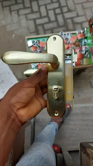 Quality Coated Brass Door Lock 5 Inches