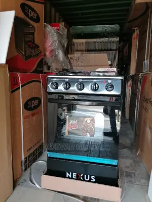 Nexus 3 Gas Cookers and 1 Electric Hotplate Burners 50x55
