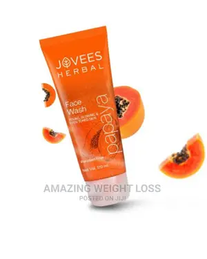 Jovees Herbal Papaya Face Wash, Deep Moisturizing Facewa