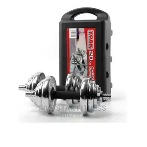 20kg Chrome Case Dumbbells