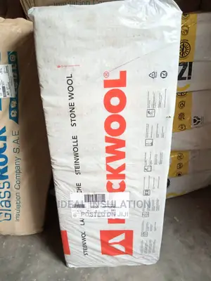 Rockwool Slab Insulation 1.2mx0.6mx6pcs, 100density
