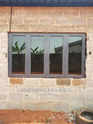 4panels Aluminium Casement Window