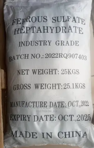 Ferrous Sulfate Heptahydrate 25kg Bag 22%